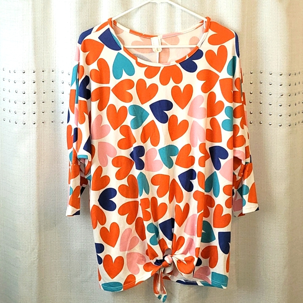 Beautiful Lilypad Oversized Blouse